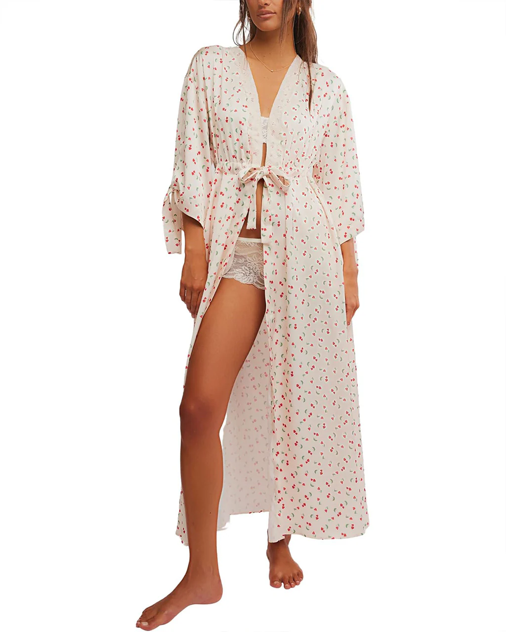 First Blush Robe - Ivory Combo