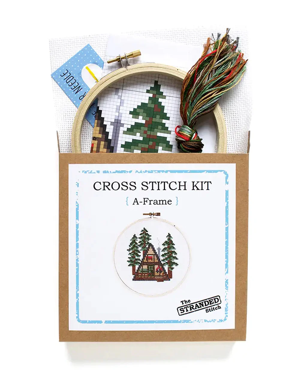 A-Frame Cross Stitch Kit