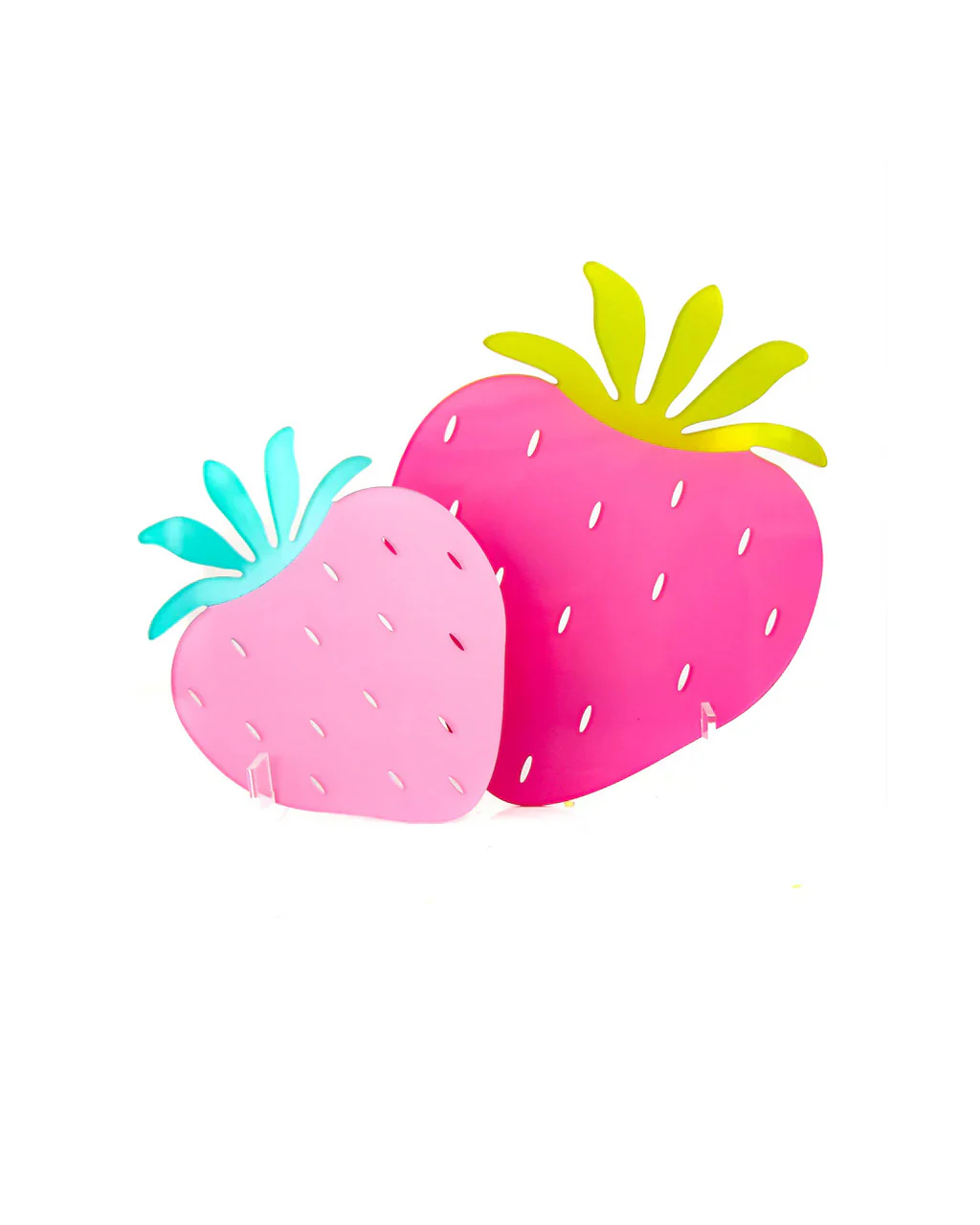 Acrylic Strawberries Set