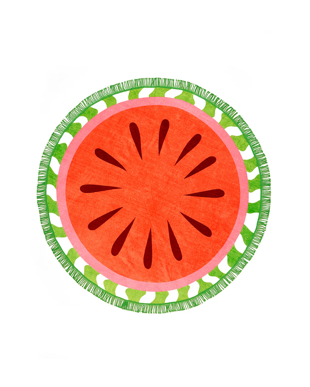 All Around Giant Circle Towel - Watermelon