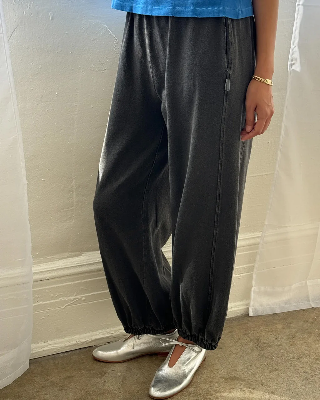 Balloon Pants - Almost Black
