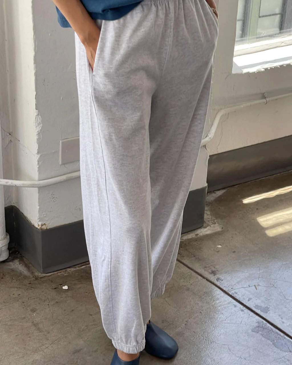 Balloon Pants - Icy Grey