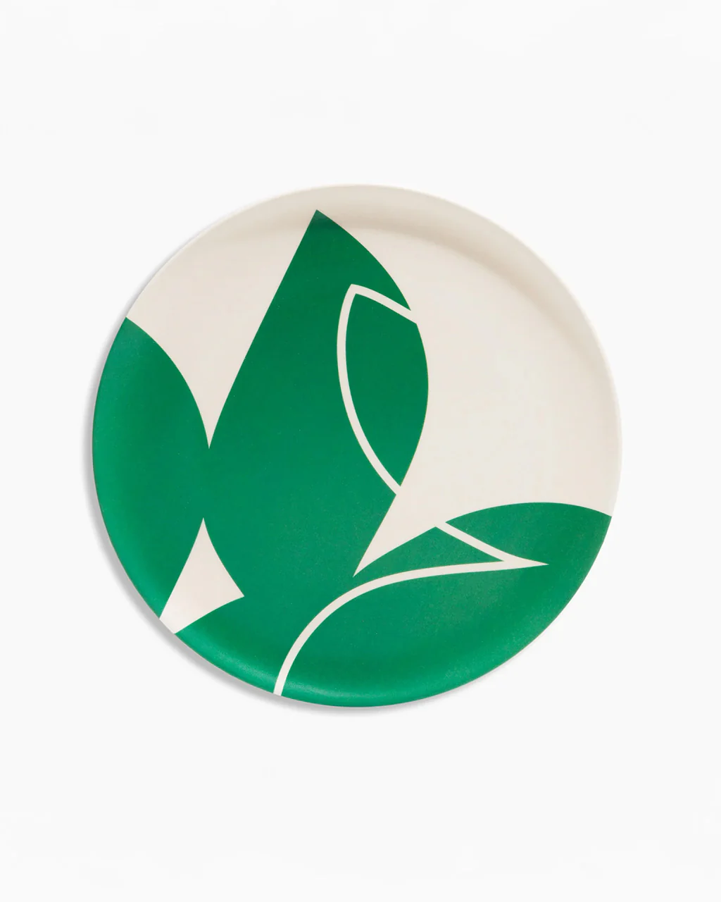 Bamboo Salad Plate Set - Flora