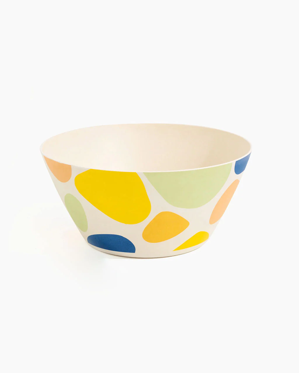 Bamboo Serving Bowl - Pebbles