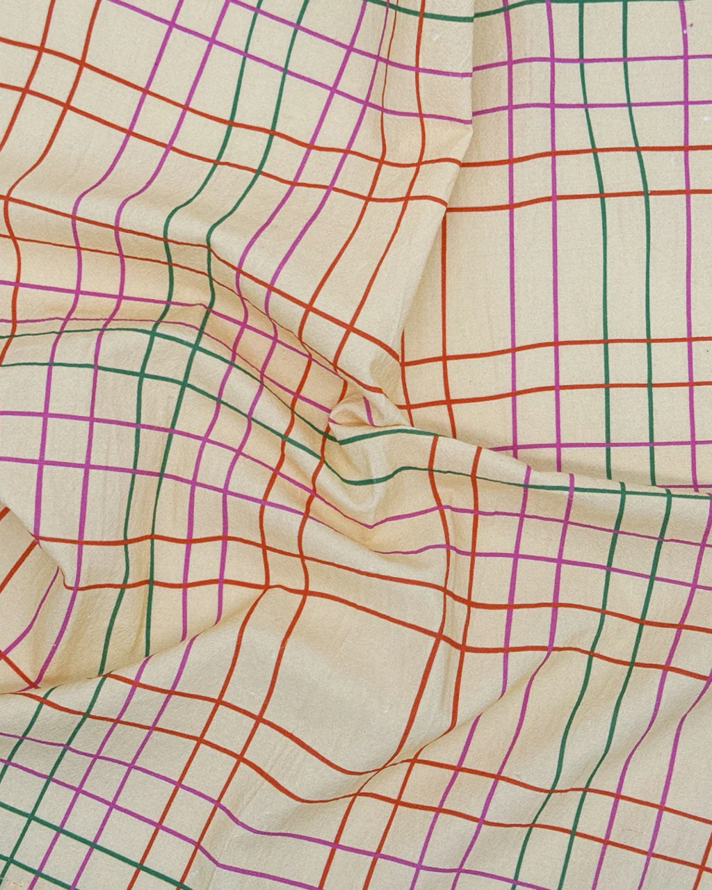 ban.do Plaid Tea Towel