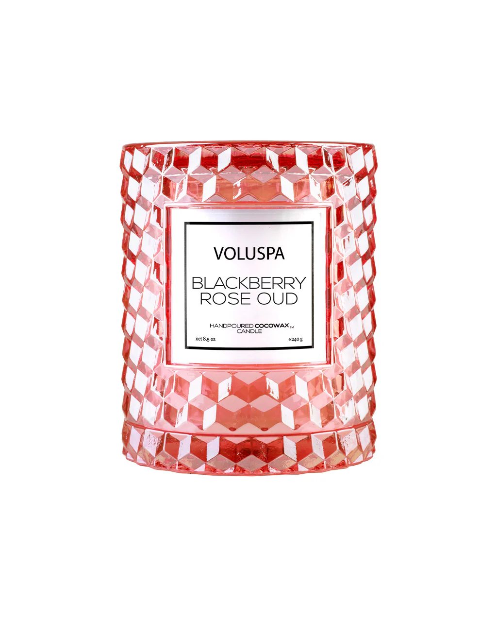 Blackberry Rose Oud Cloche Candle