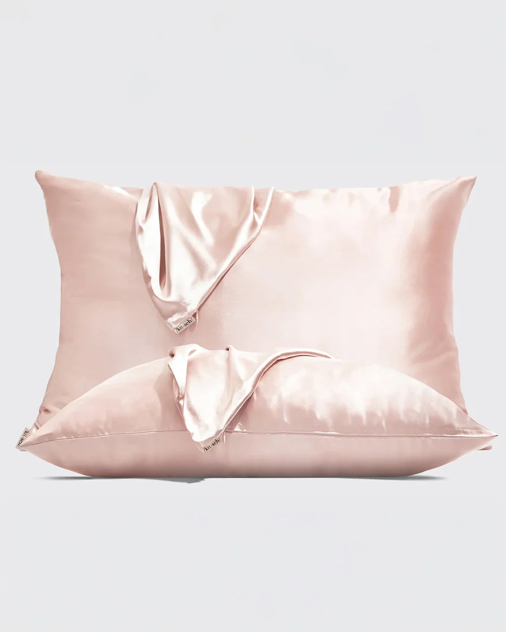 Blush Satin Pillowcase - Set of 2