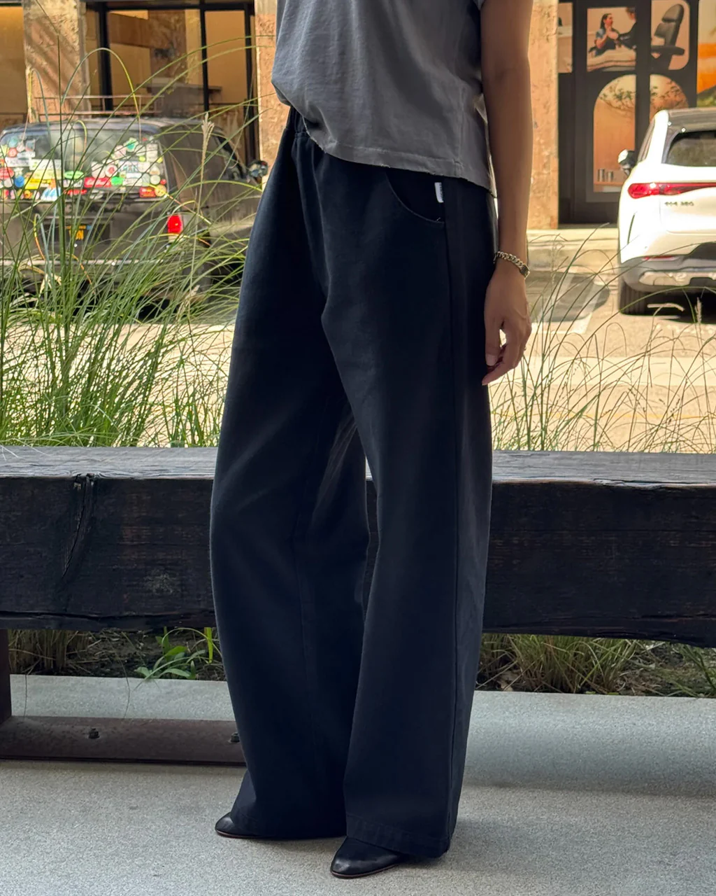 Bon Pants - Black Canvas
