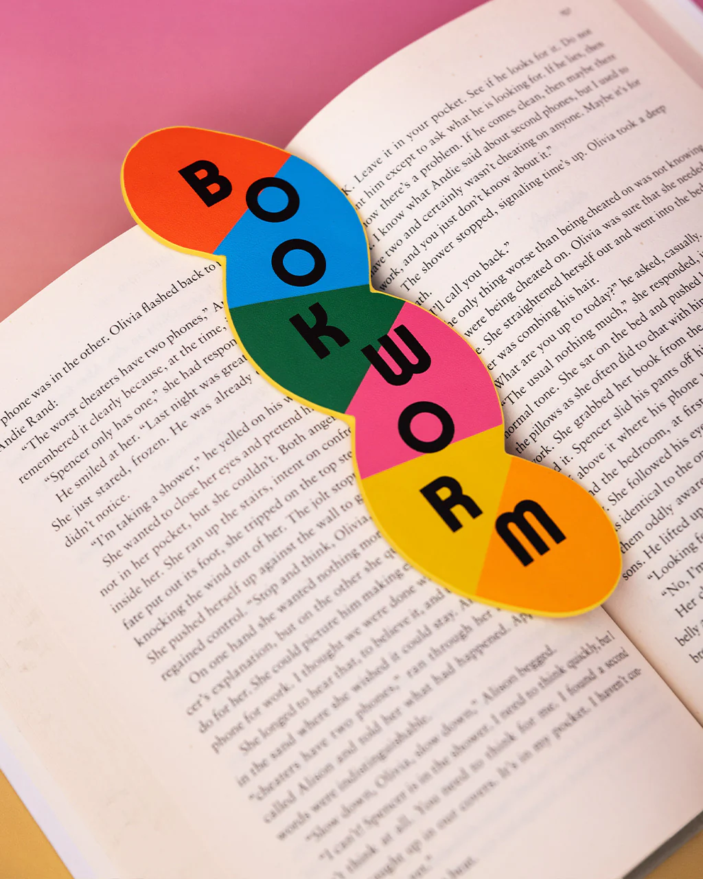 Bookworm Bookmark