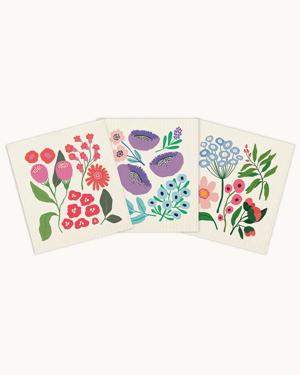 Botanical Bliss Do-It-All Dishcloths
