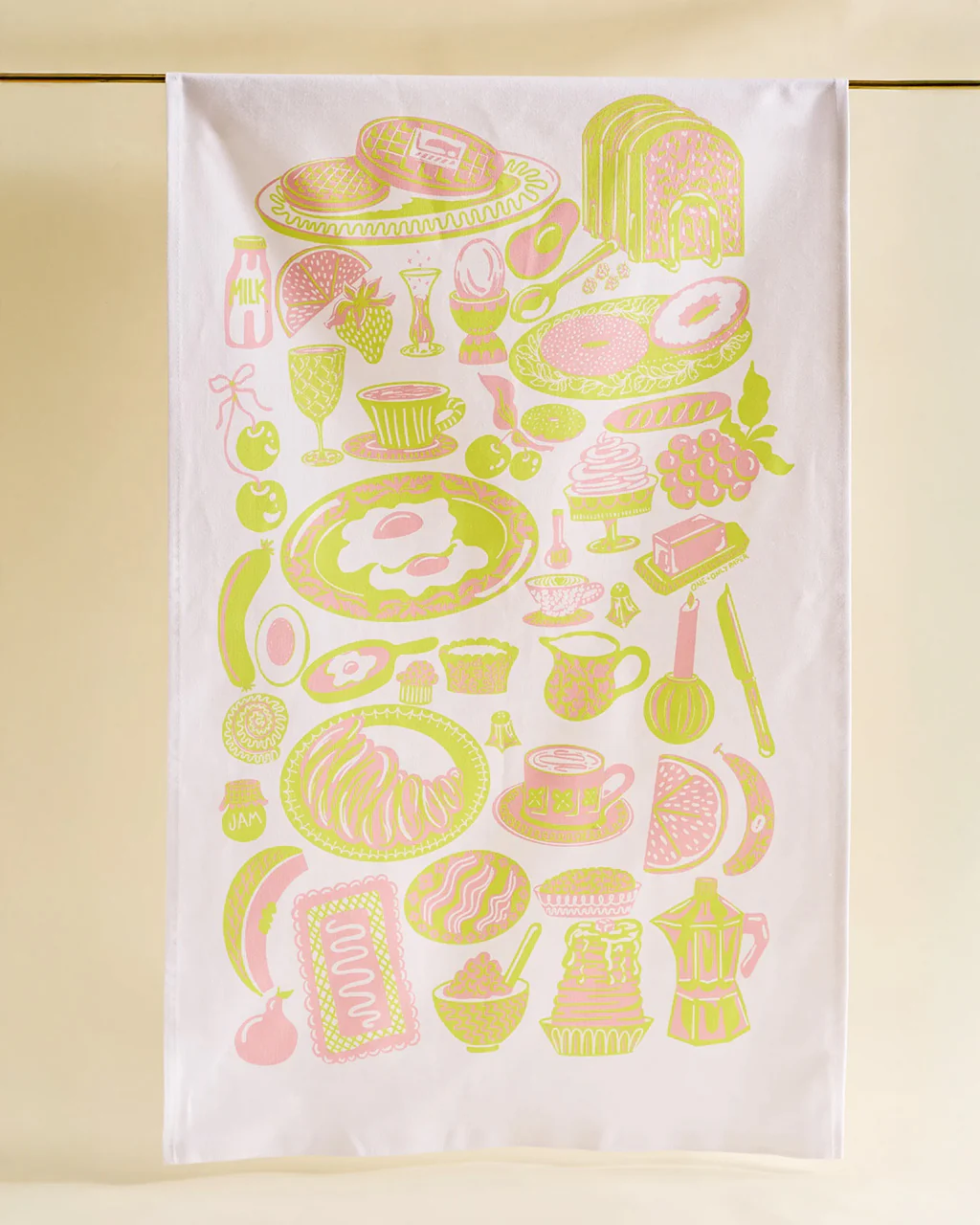 Breakfast Lovers Cotton Tea Towel