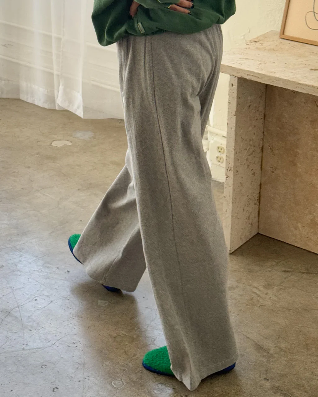Breezy Pants - Heather Grey
