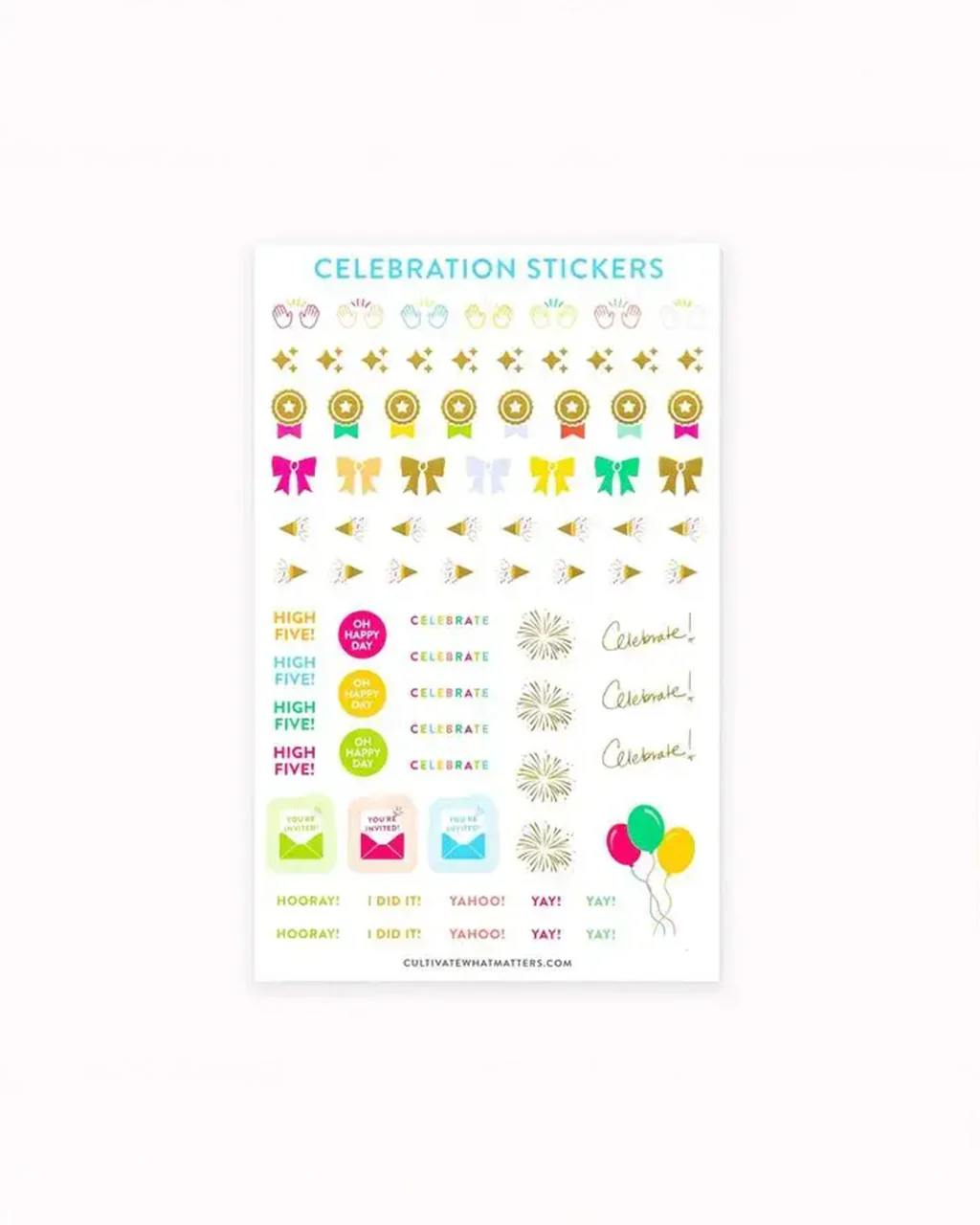 Celebration Sticker Pack