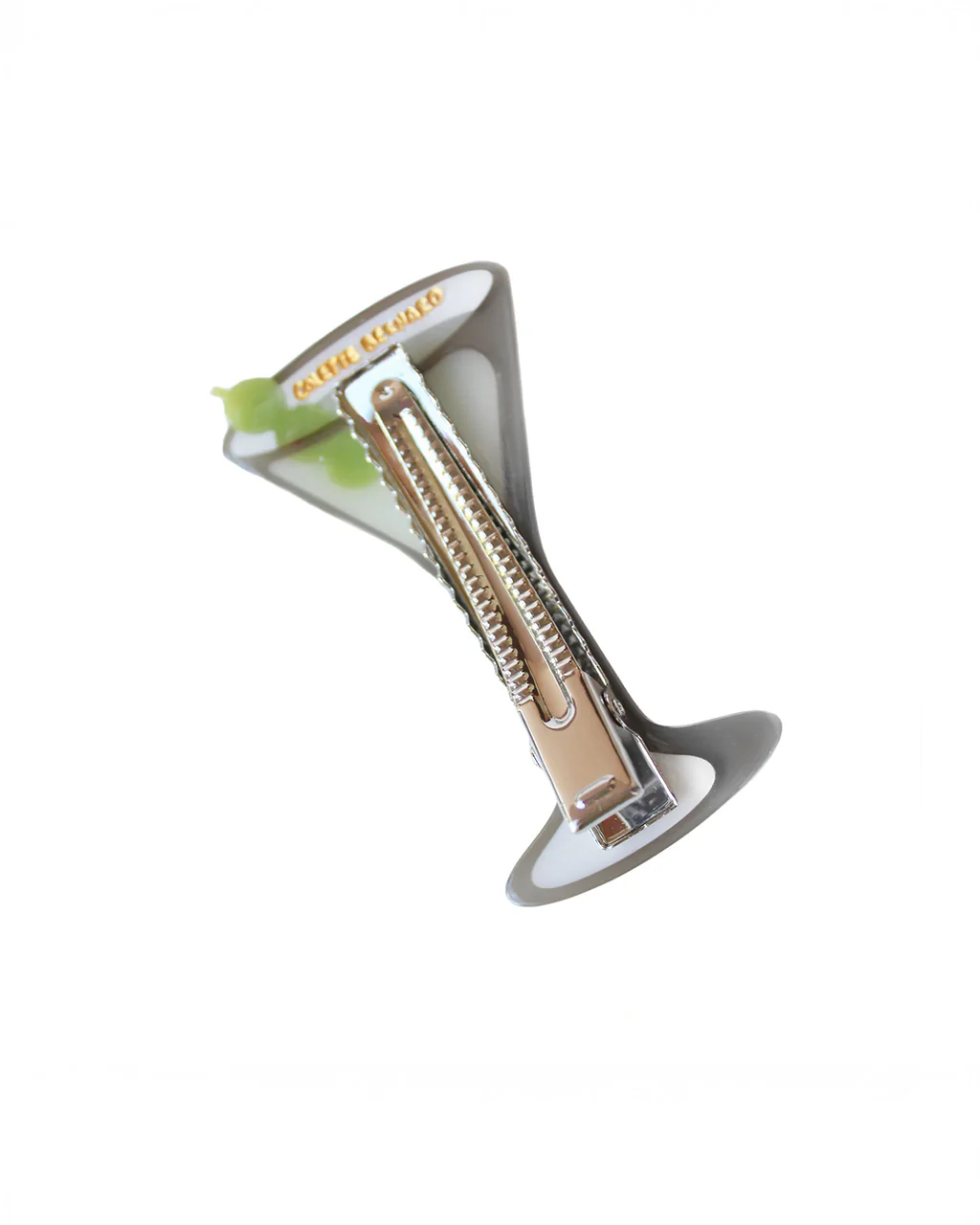 Martini Glass Hair Clip