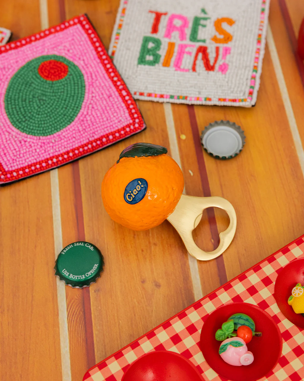 Clementine Bottle Opener