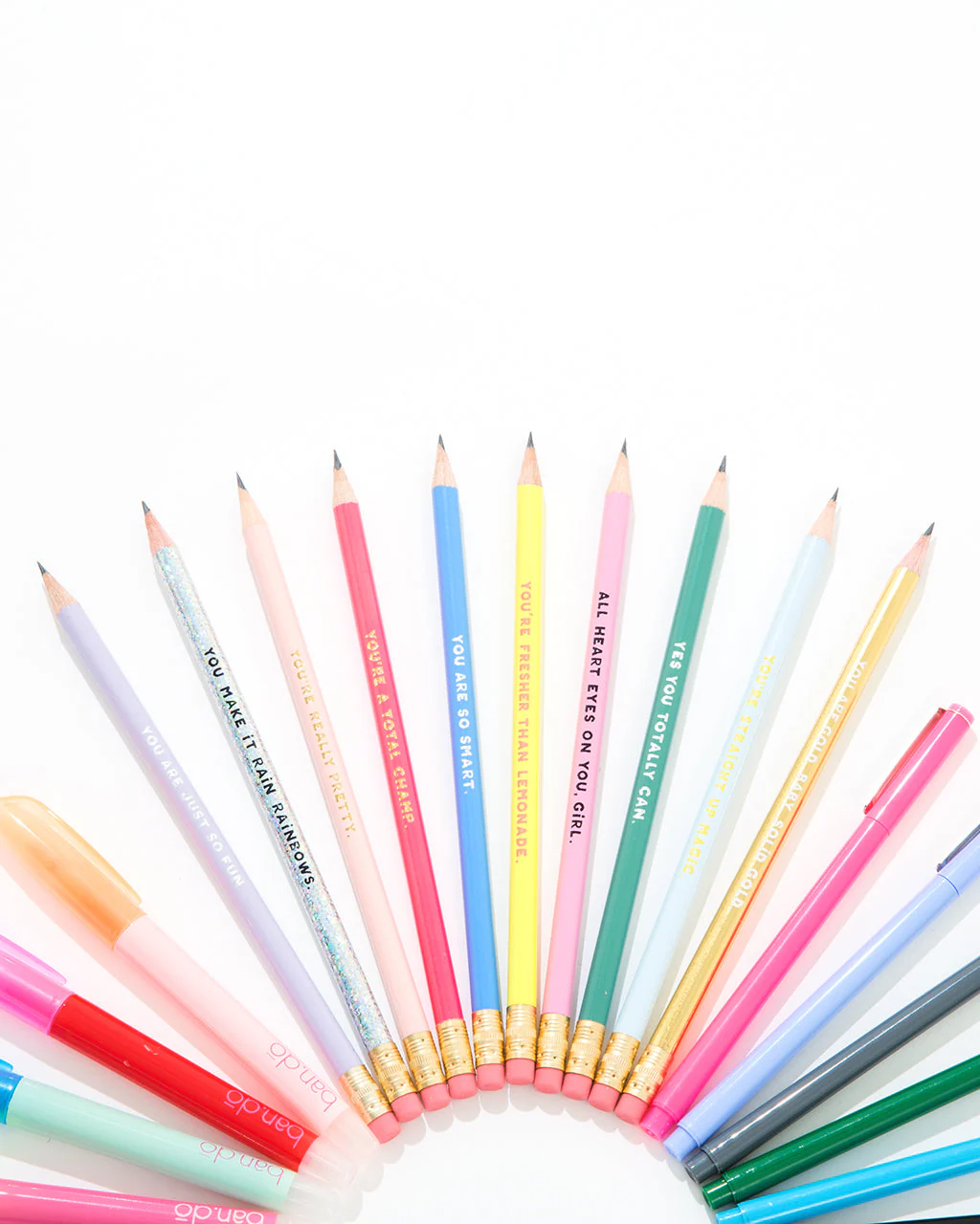 Compliment Pencil Set - Assorted Set of Ten