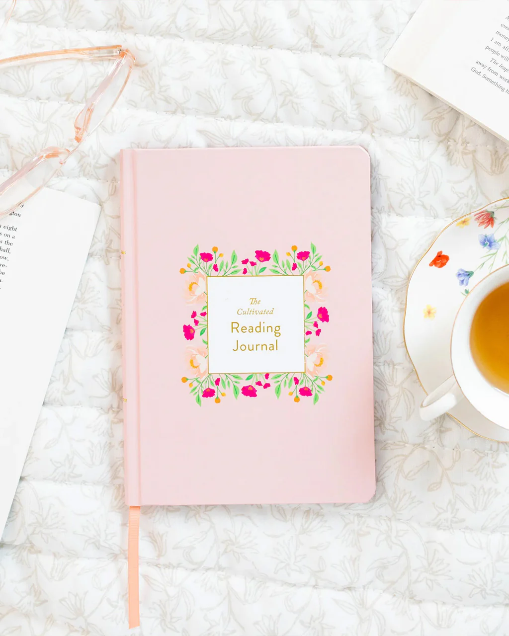 Cultivated Reading Journal - Blush Blooms
