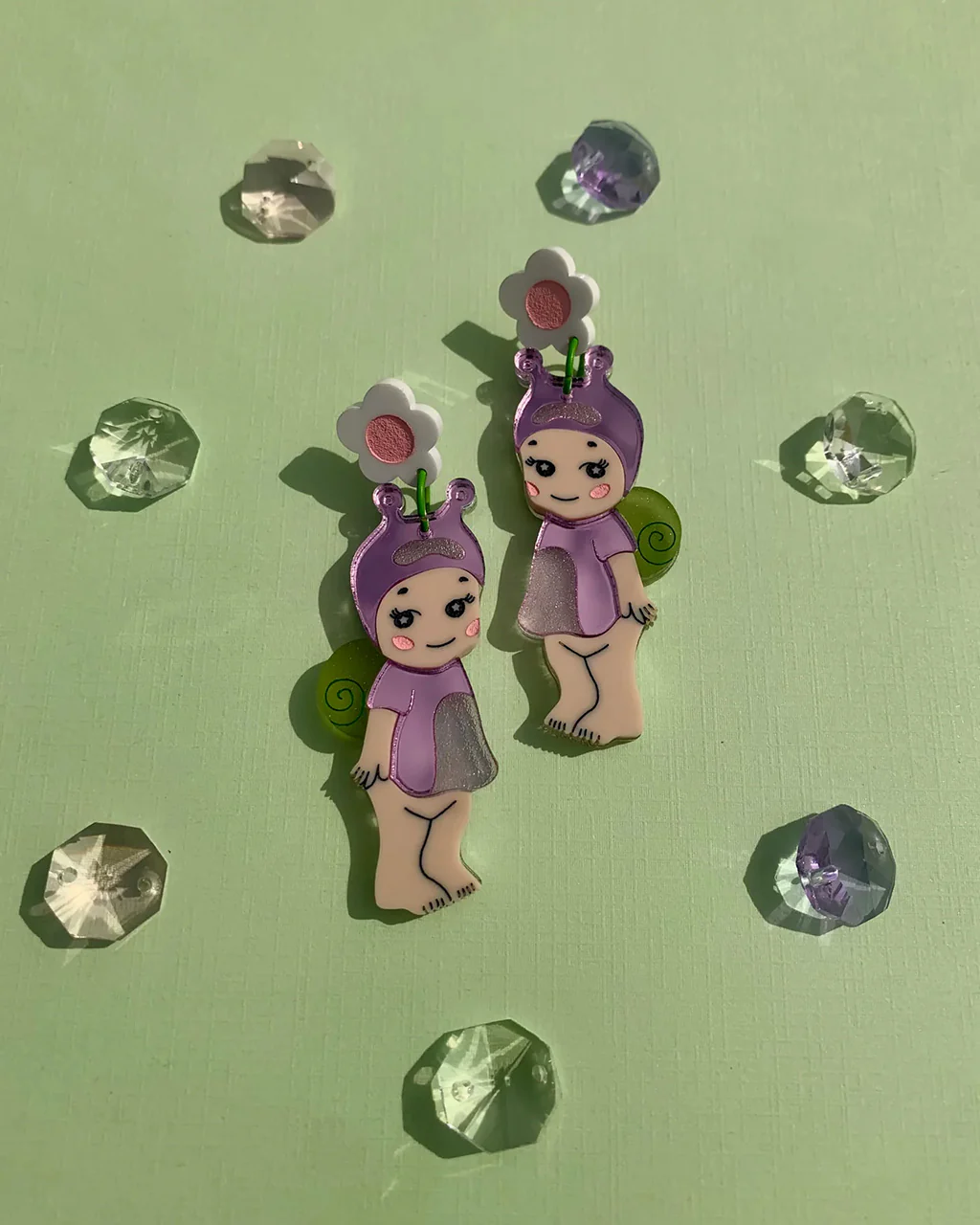 Shelly Snail Earrings