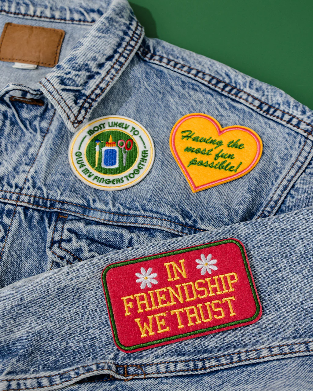 Embroidered Sticker Patches