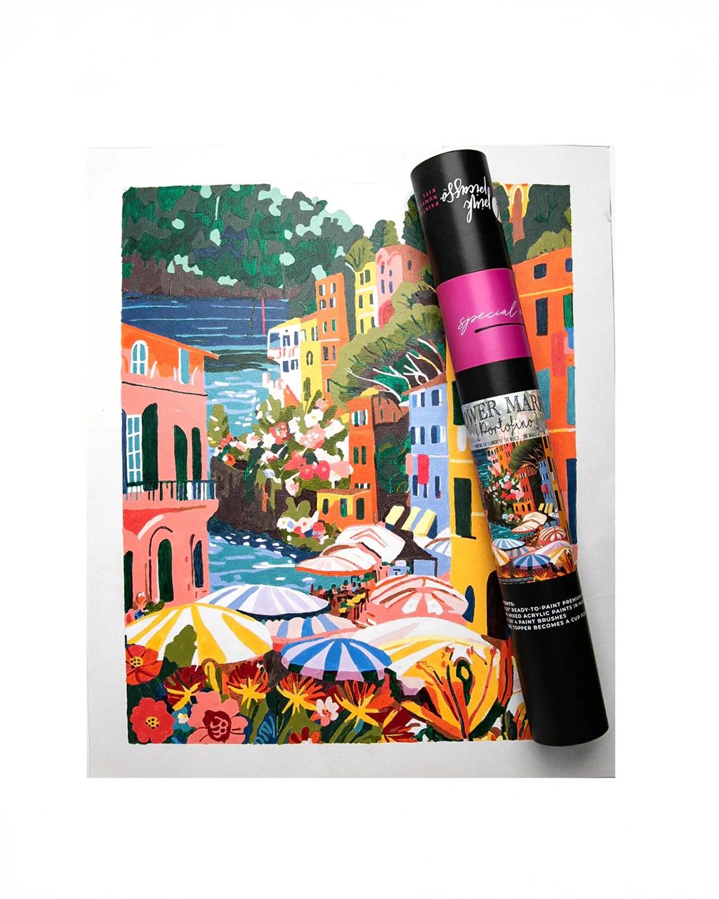 Flower Market Paint By Numbers - Portofino