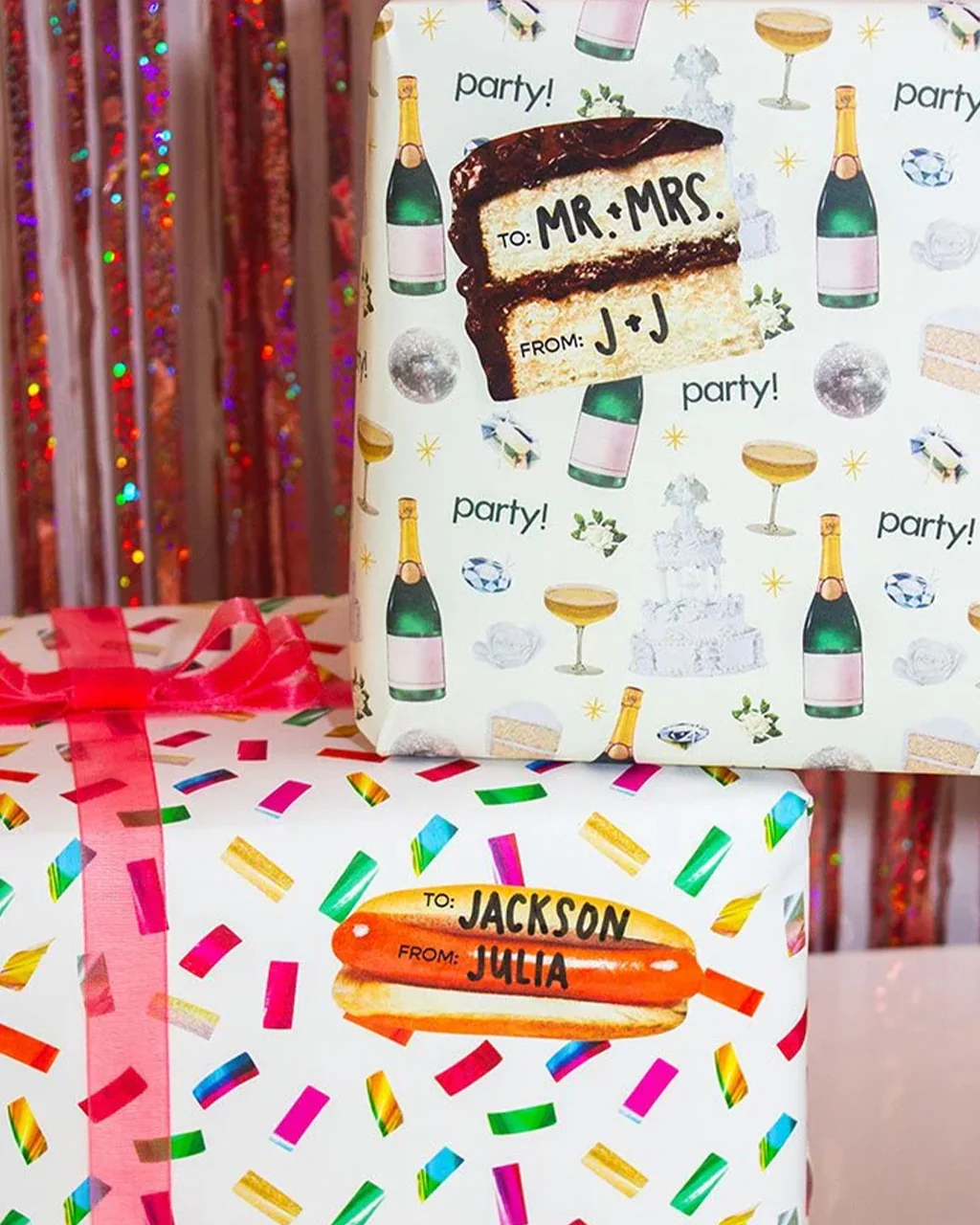 Foodie Gift Tag Stickers