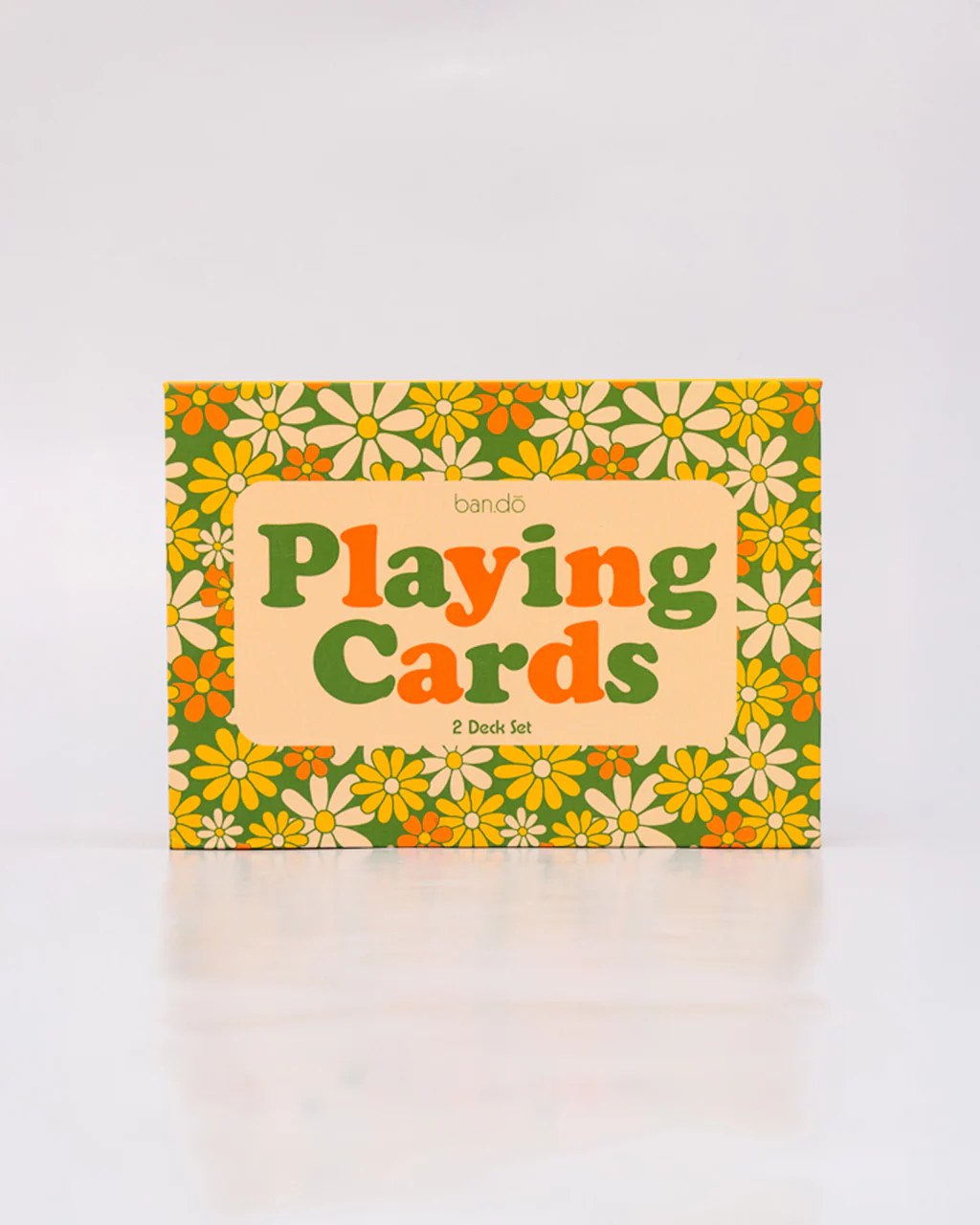 Game Night! Double Deck Playing Cards - Floral