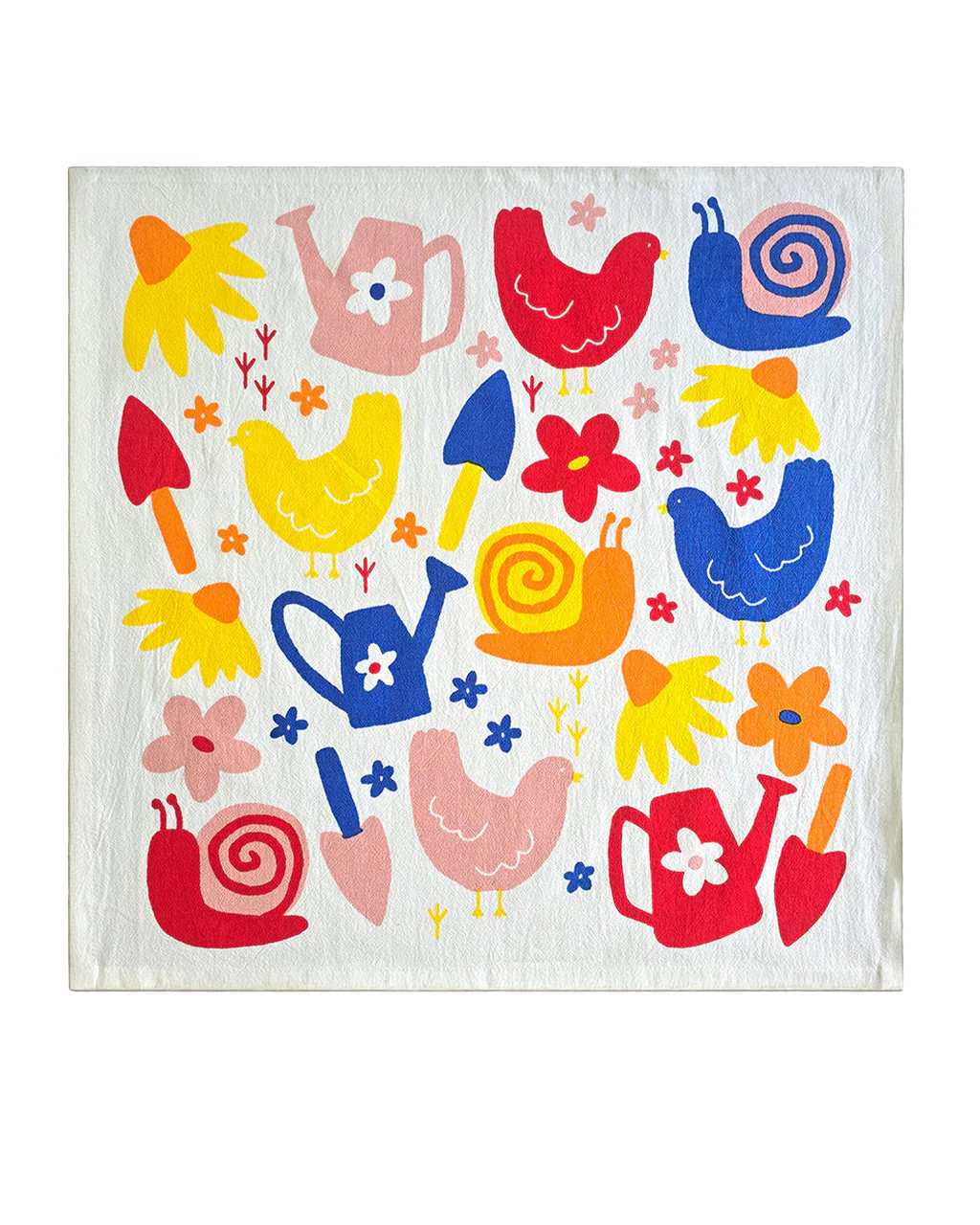 Garden Toss Tea Towel