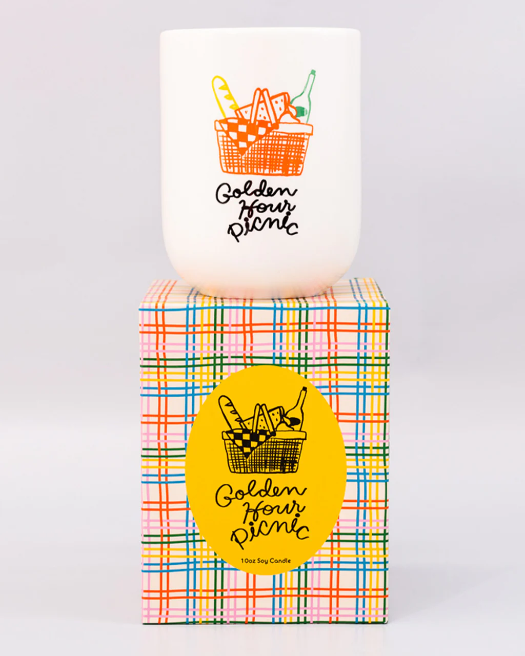 Golden Hour Picnic Candle