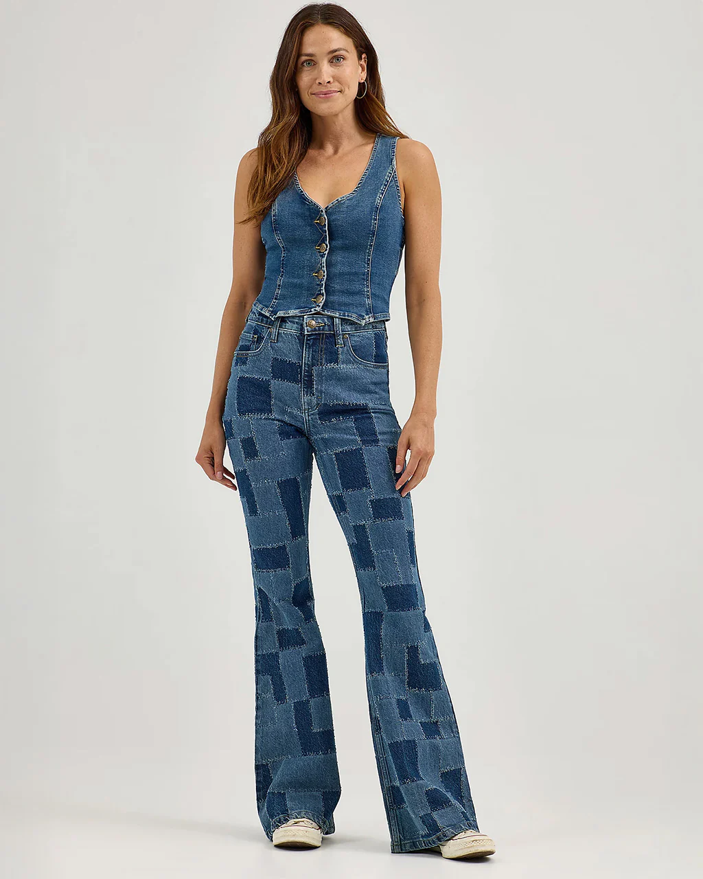 2396-high-rise-patchwork-flare-jeans-traveling-pant-1.webp