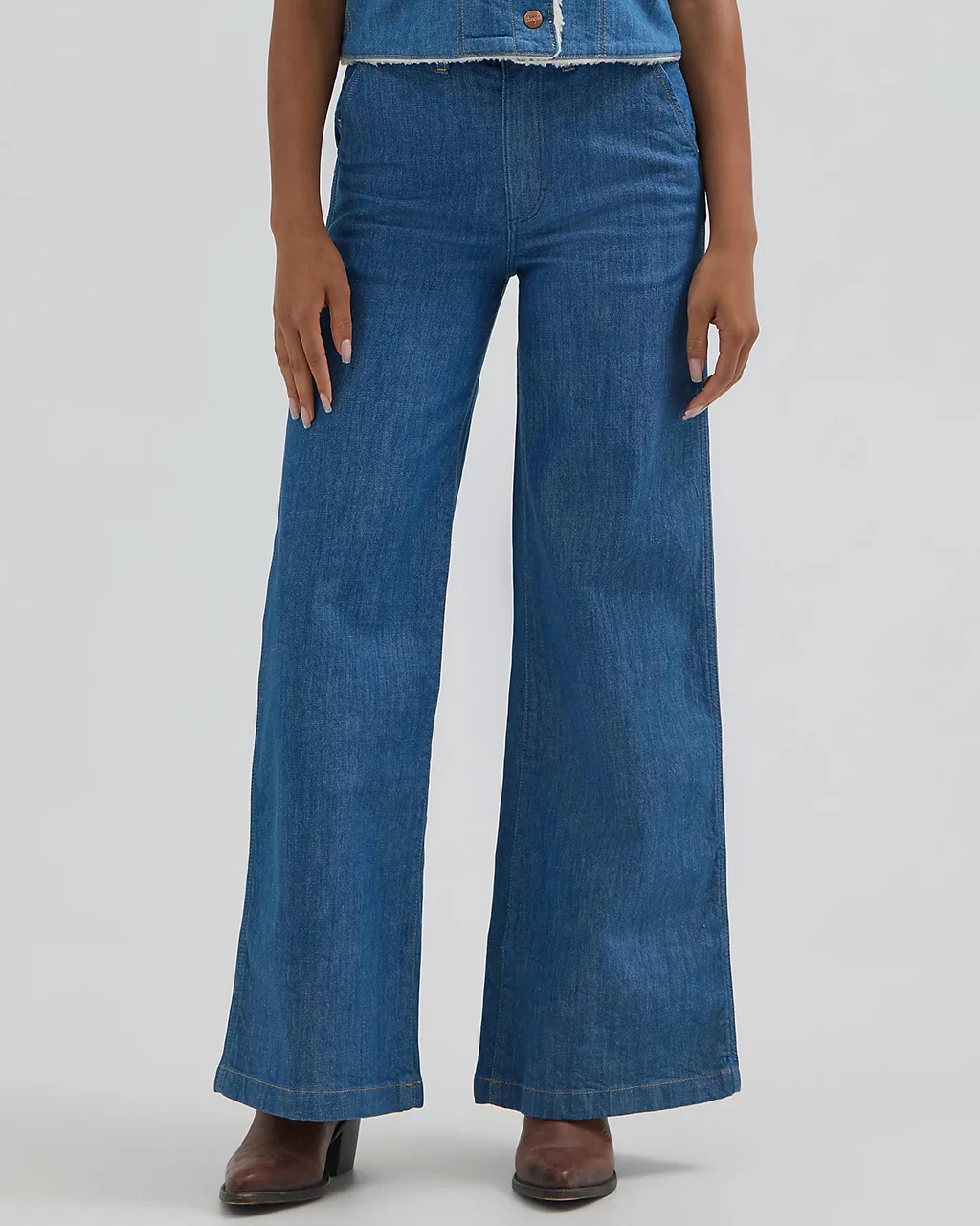 High Rise Trouser - Original Rinse