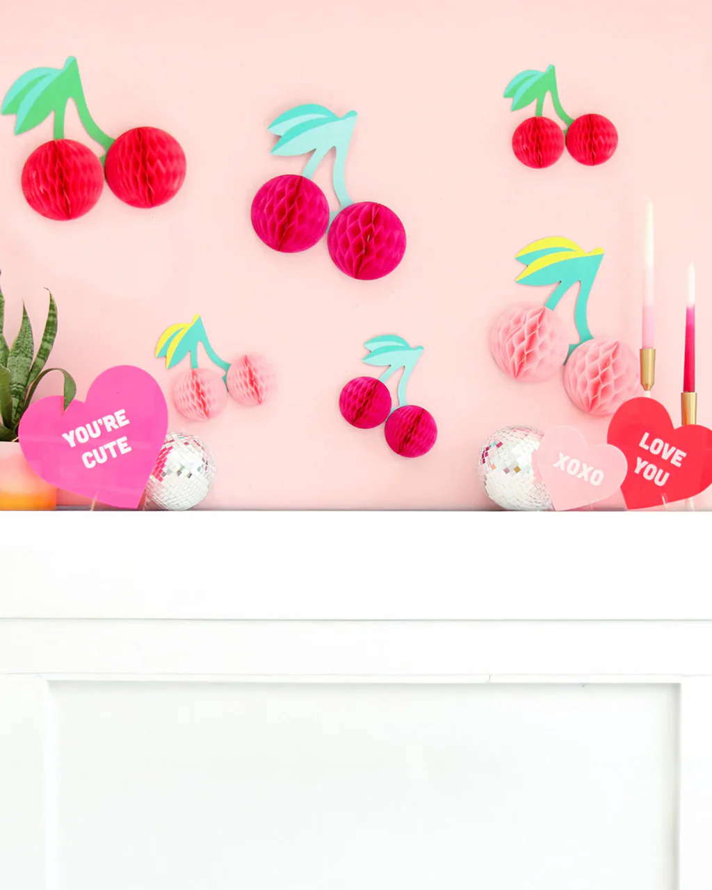 Honeycomb Cherries - Set Of 6