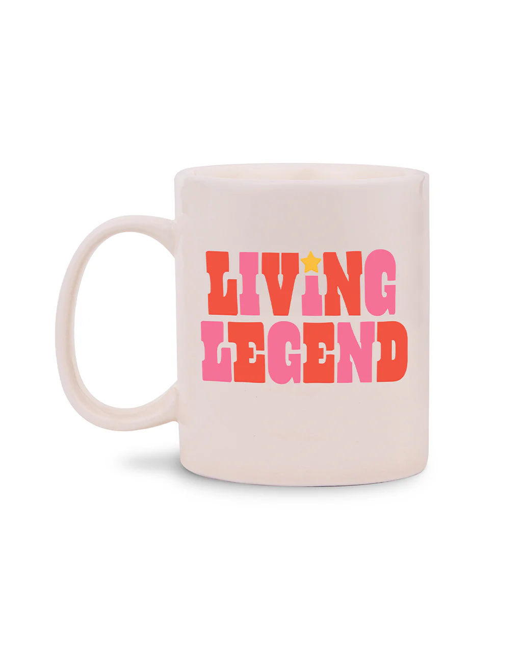 Hot Stuff Ceramic Mug - Living Legend