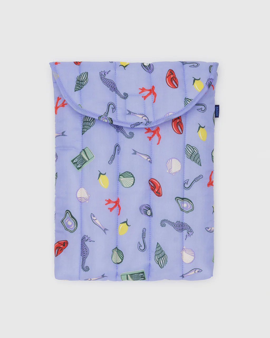 Puffy Laptop Sleeve 13" - Sea Charms