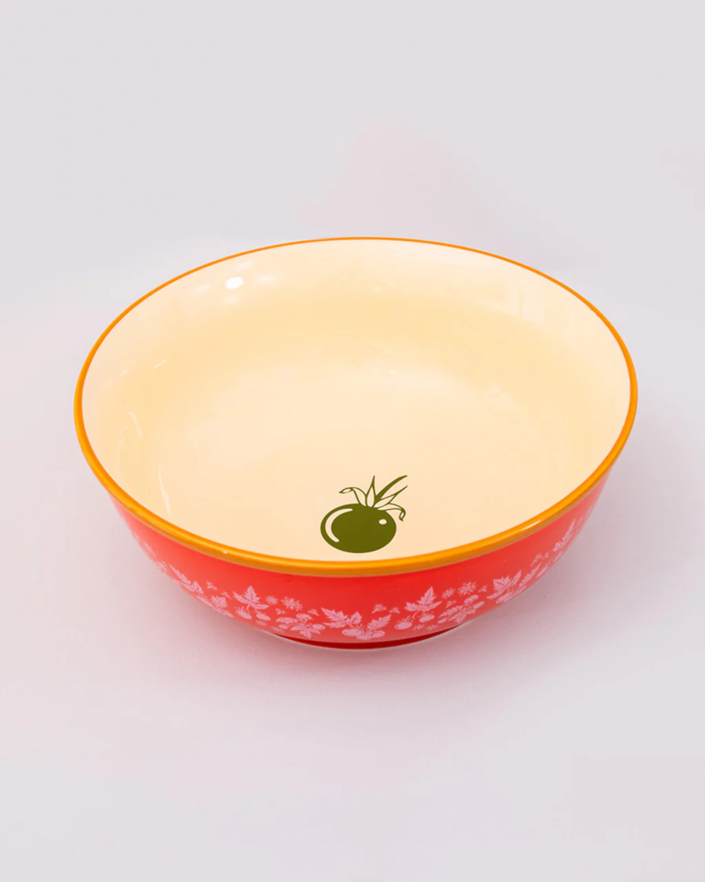 Large Ceramic Serving Bowl - Garden