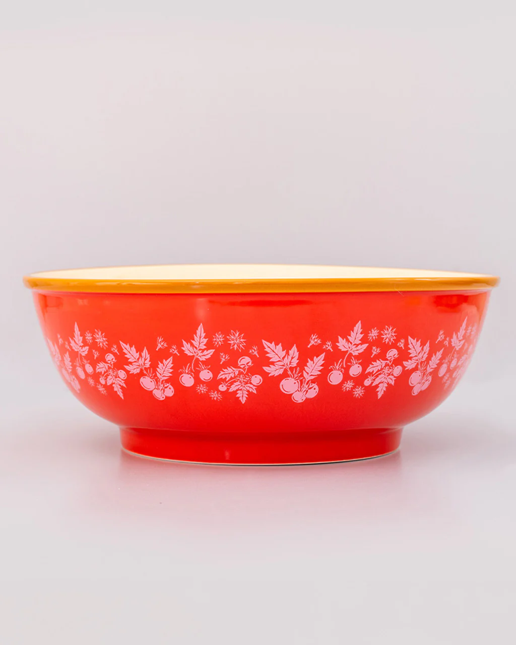 Large Ceramic Serving Bowl - Garden