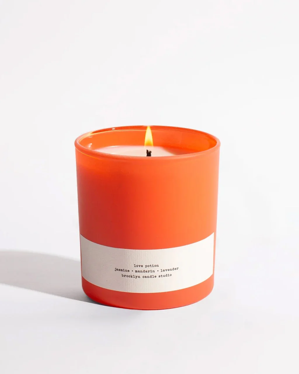 Love Potion Red Glass Candle