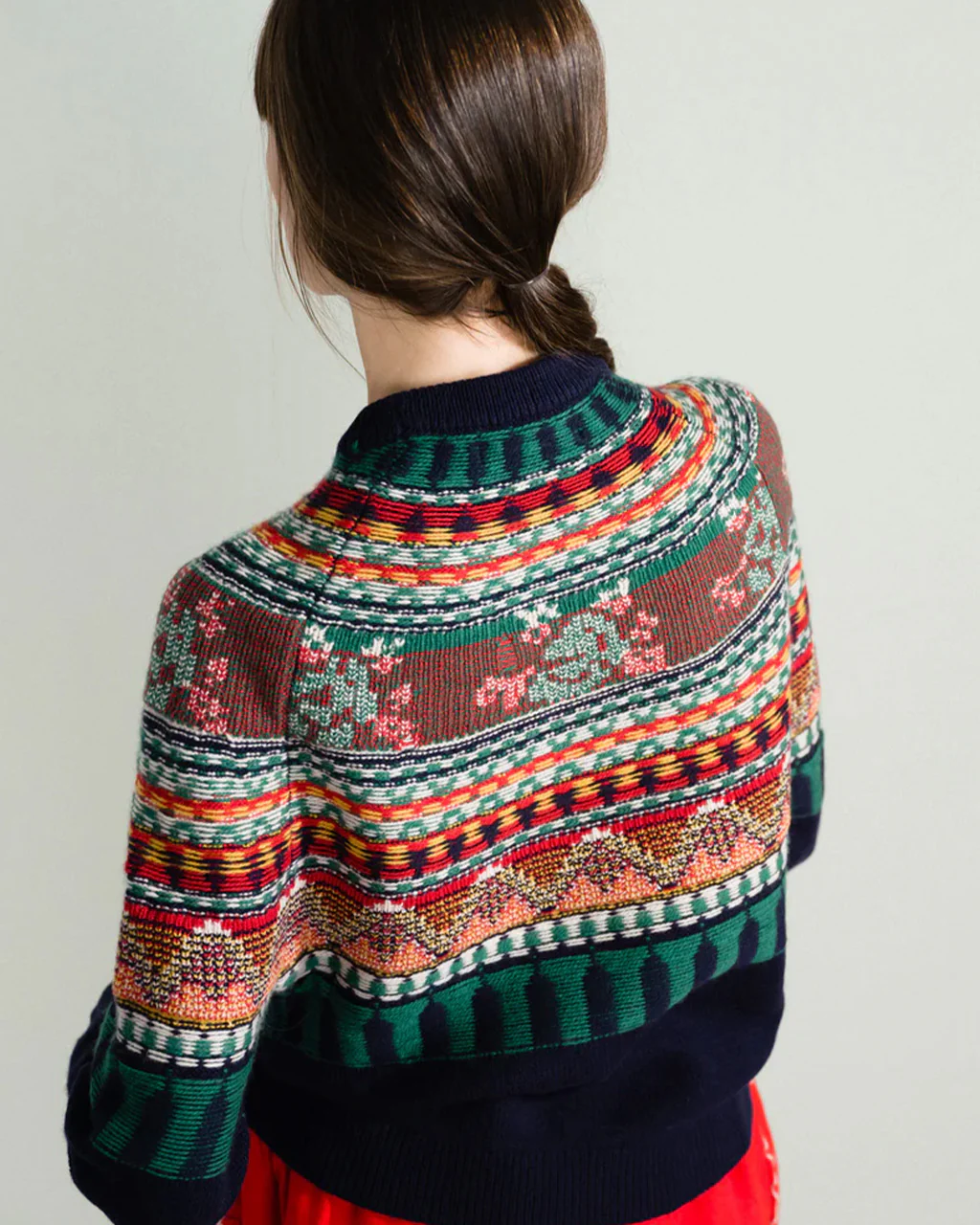Mabel Fairisle Pullover Sweater