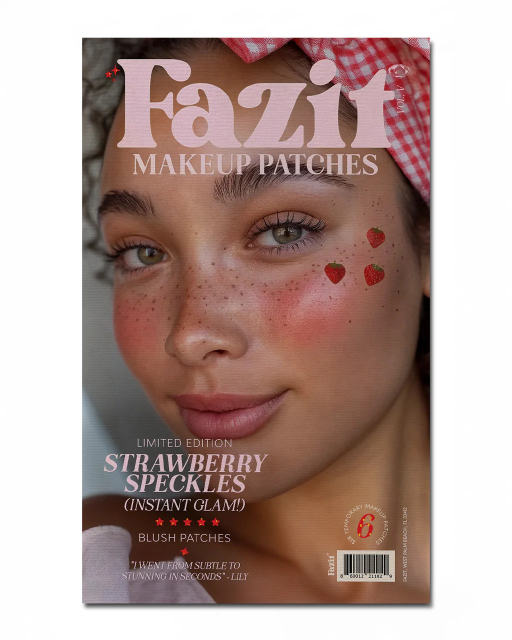 Makeup Patches - Strawberry Speckles