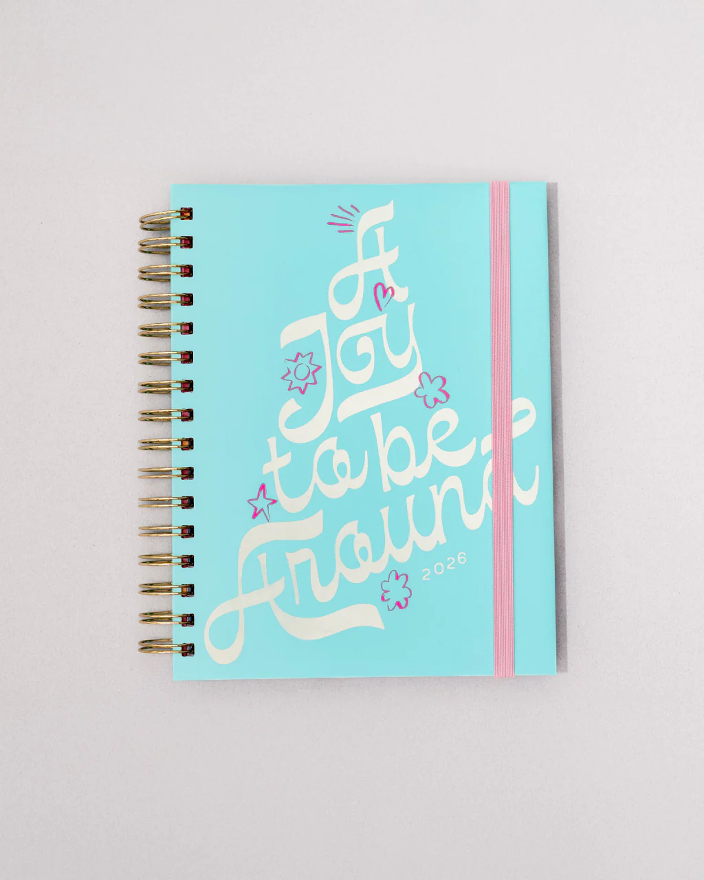 Medium 12-Month Annual Planner - A Joy to Be Around