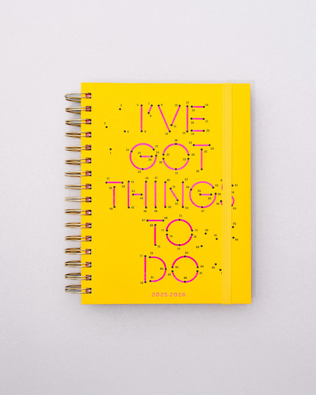 Medium 17-Month Academic Planner - Connect the Dots
