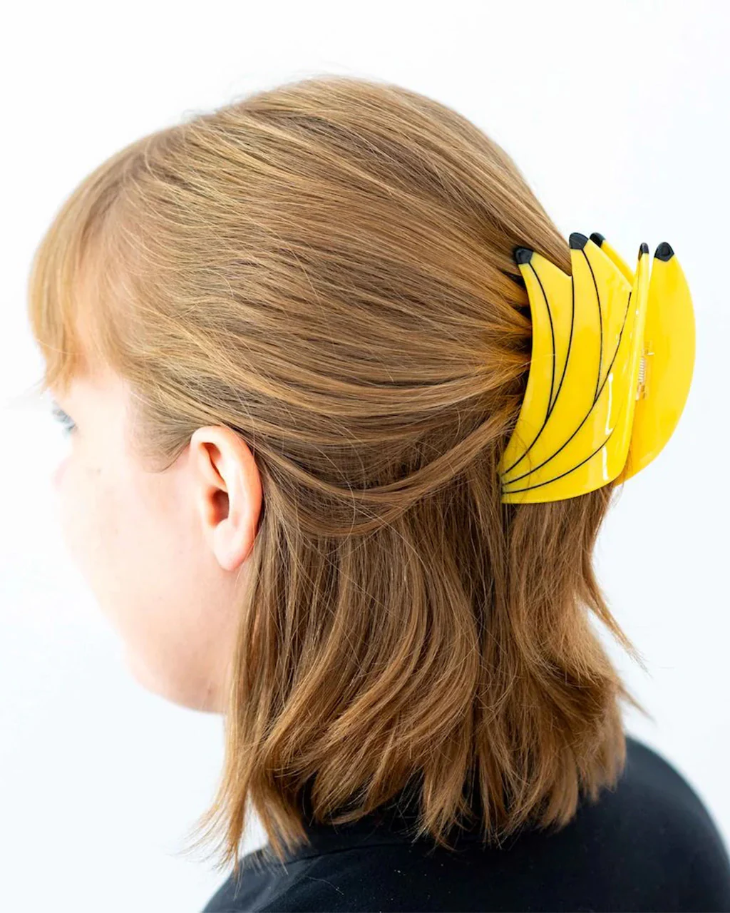 Large Banana Bunch Hair Claw