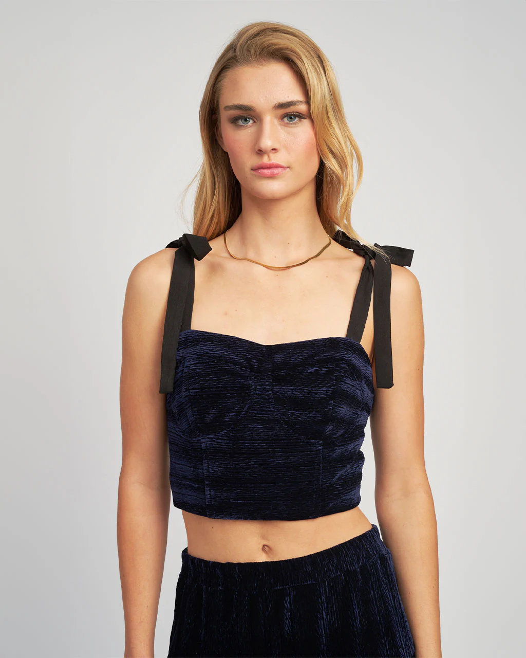 Micah Bustier Top - Navy 1 2883-micah-bustier-top-navy-1.webp