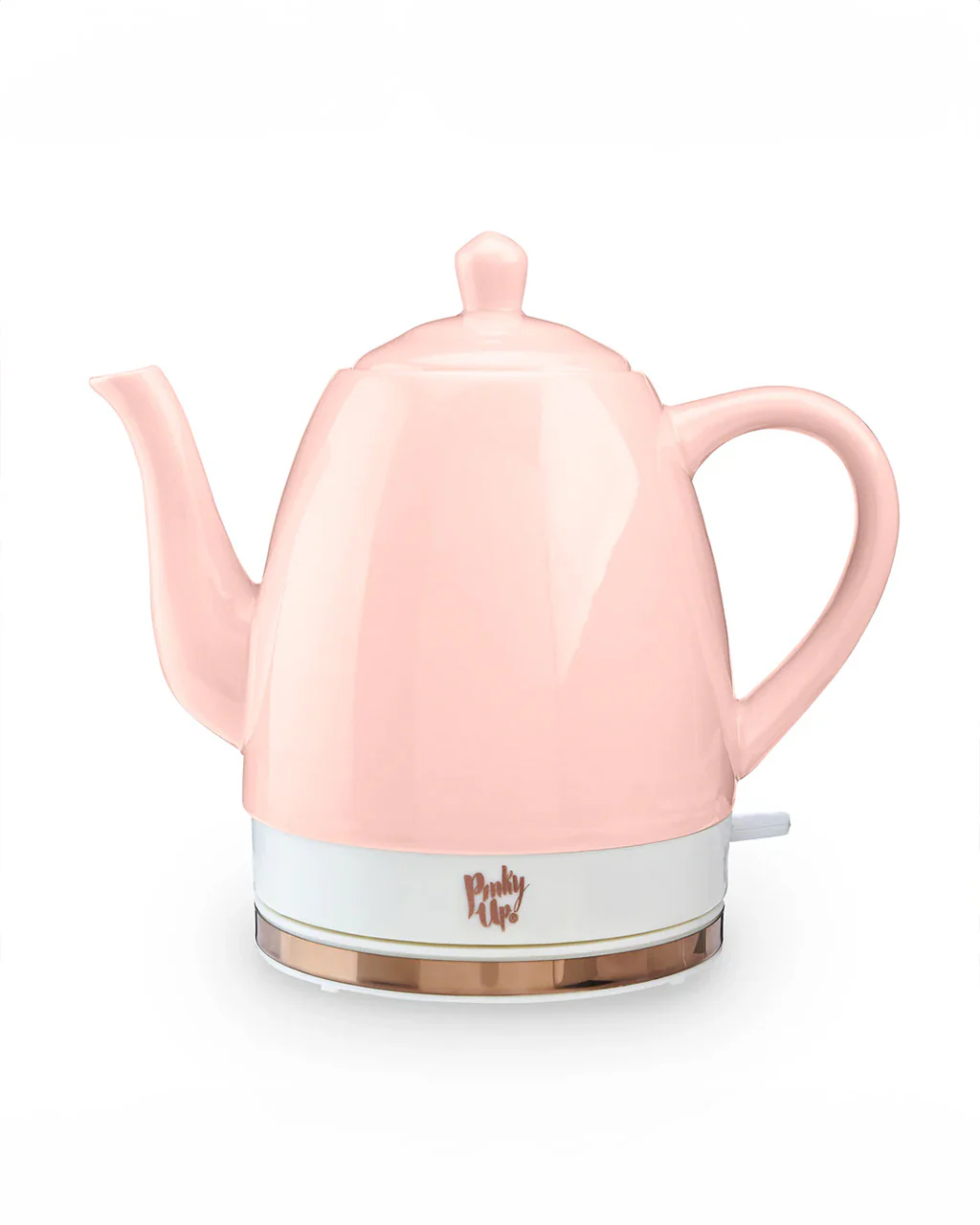 Noelle Pink Ceramic Electric Tea Kettle