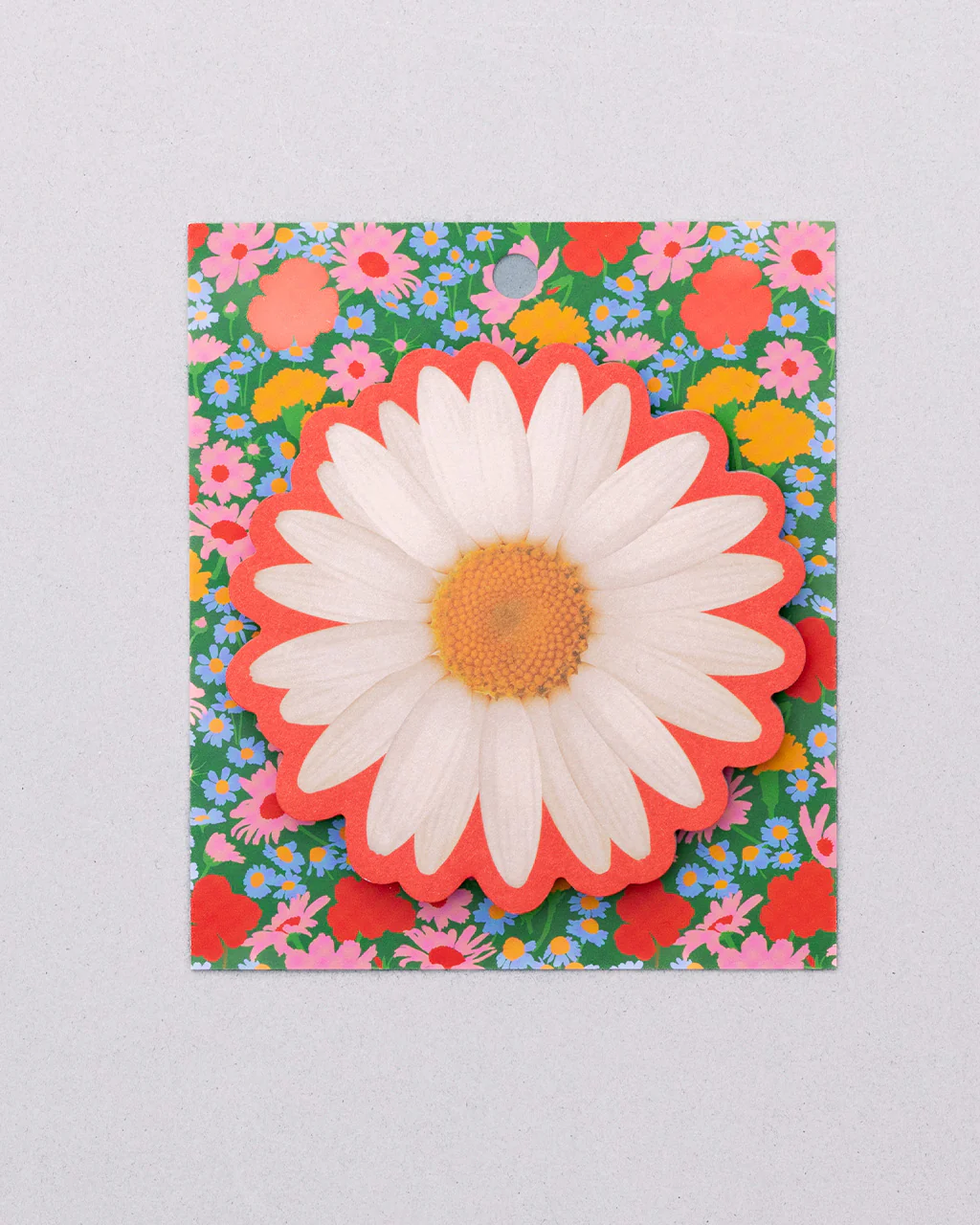Novelty Sticky Notepad - Flower