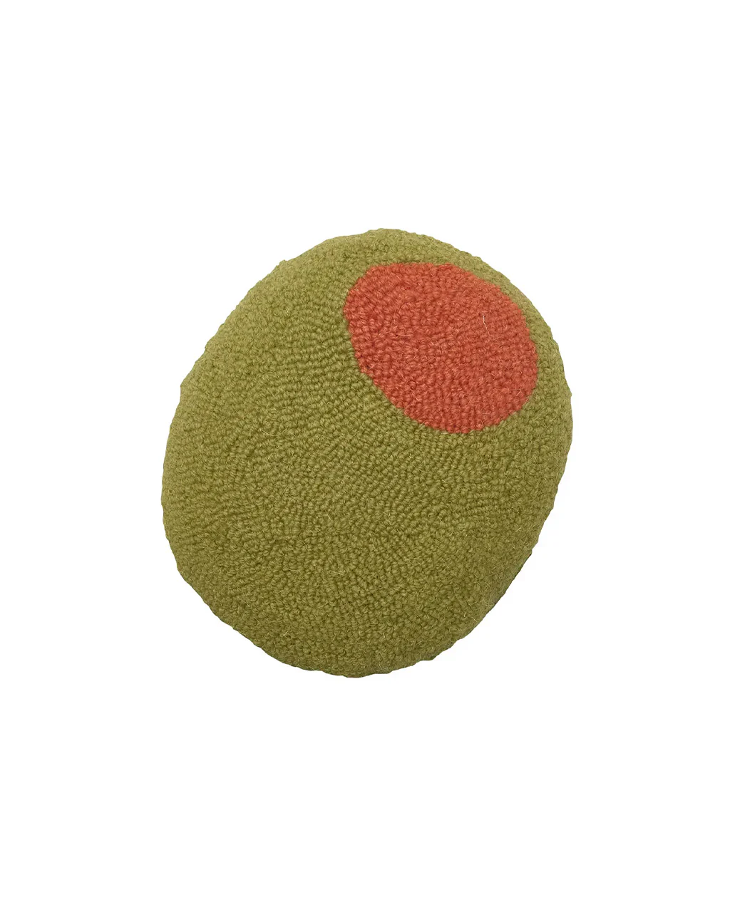 Olive Shaped Hook Pillow