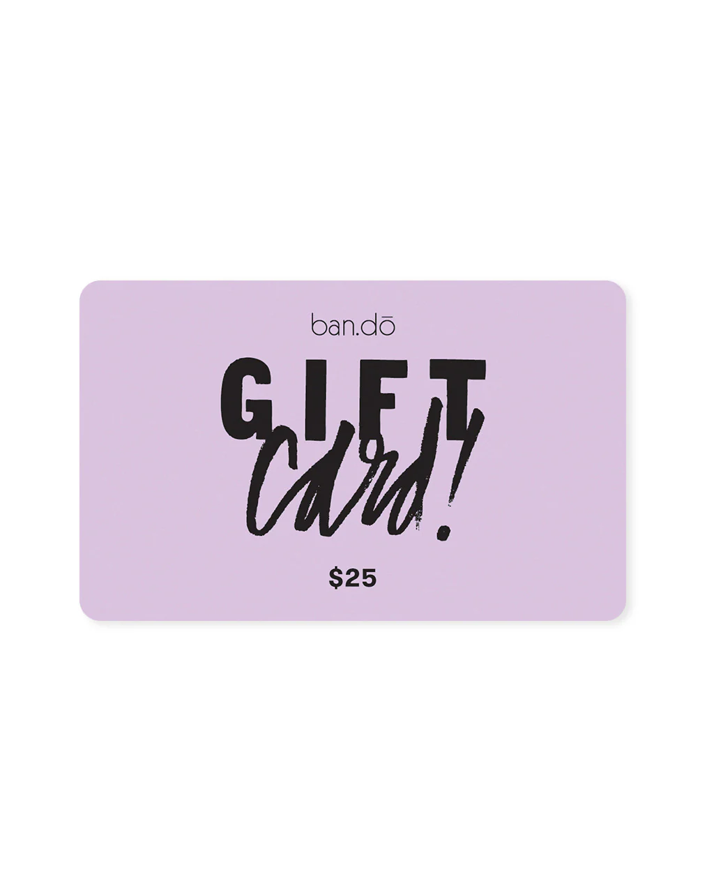 Physical Gift Card