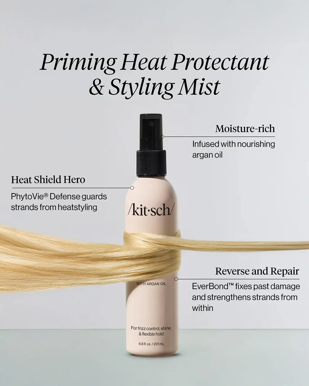 Pirming Argan Oil Heat Protectant & Styling Mist