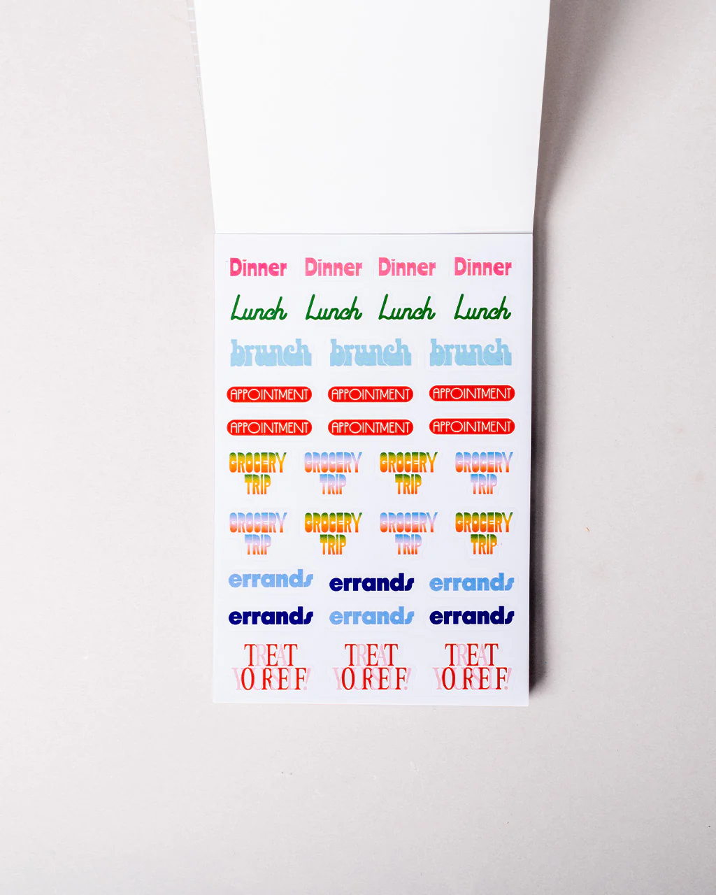 Planner Sticker Book - Issue One