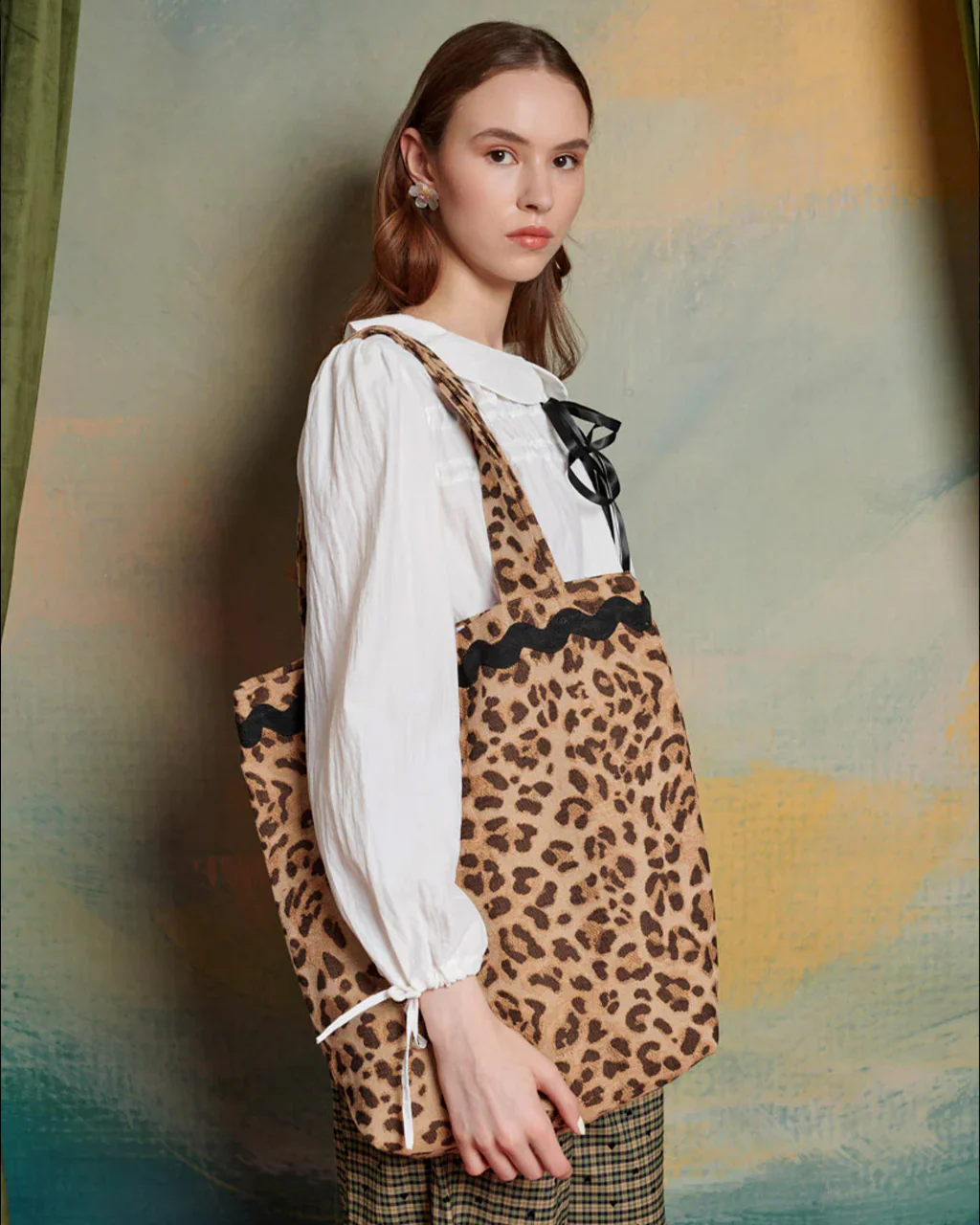 Cameron Leopard Tote Bag