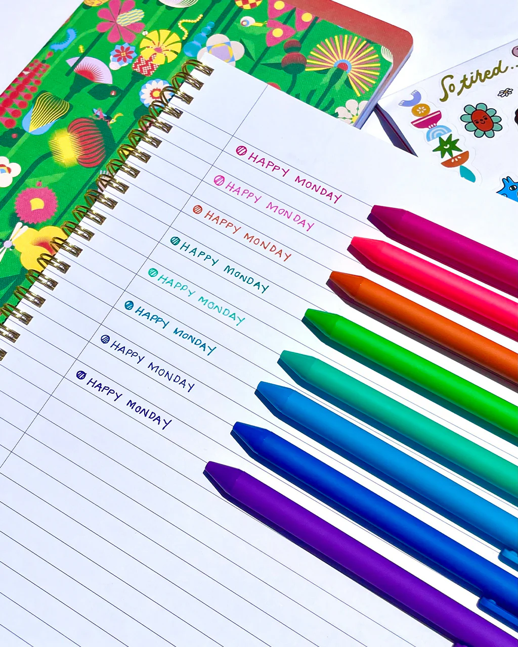 Rainbow Jotter Pen Set